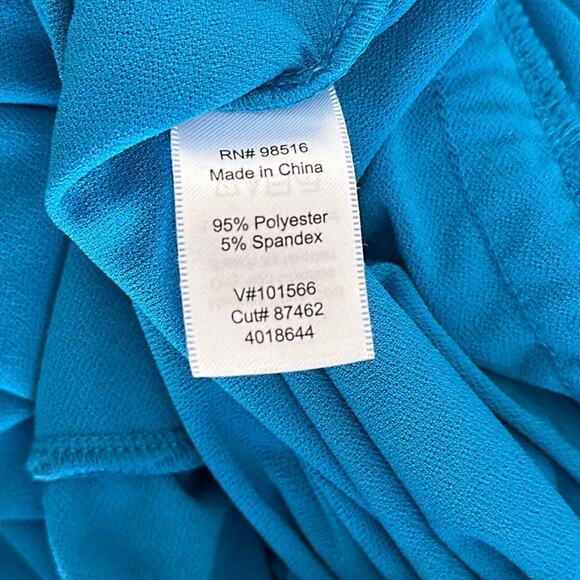 Coldwater Creek | Crepe Drawstring Maxi Size 12 NWT - Picture 8 of 9